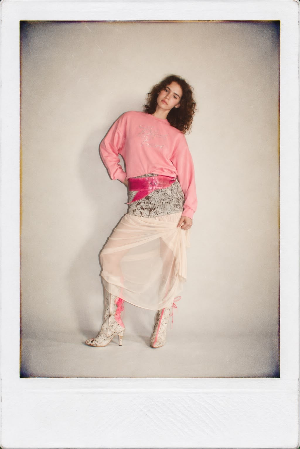 COWHIDE SKIRT