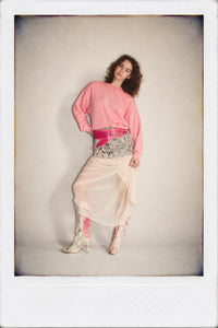 COWHIDE SKIRT