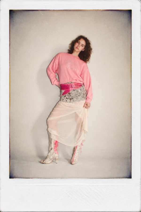 COWHIDE SKIRT