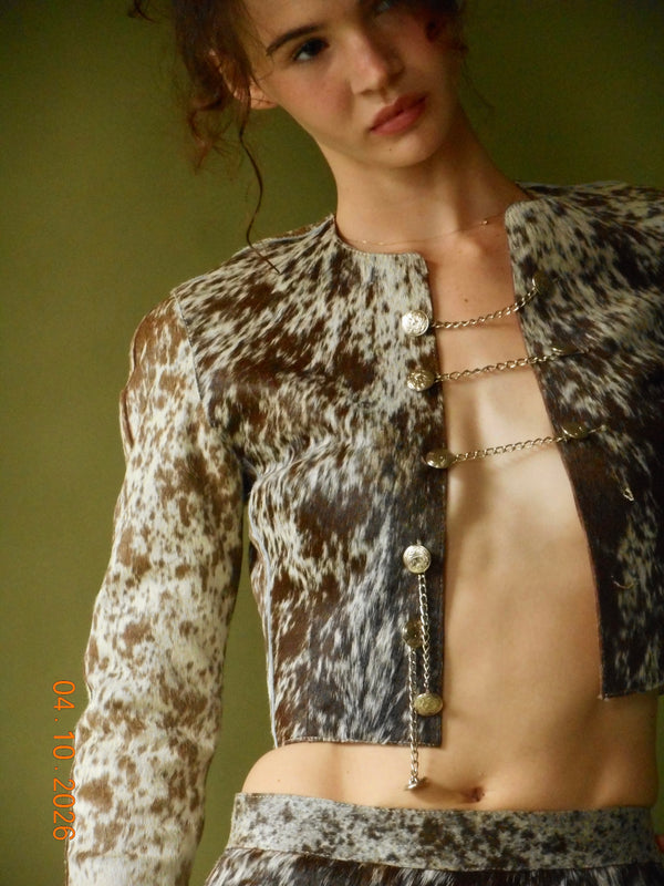 COWHIDE JACKET alt view