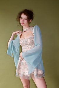 BLUE SPARKLY DRESS
