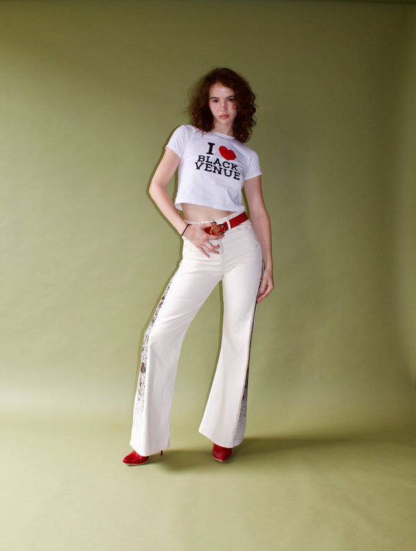 COWHIDE JEANS alt view