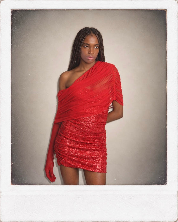 MAGIQUE RED DRESS