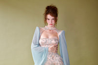 BLUE SPARKLY DRESS