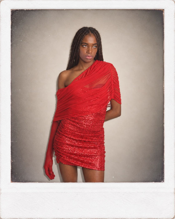 MAGIQUE RED DRESS