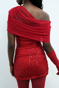 MAGIQUE RED DRESS