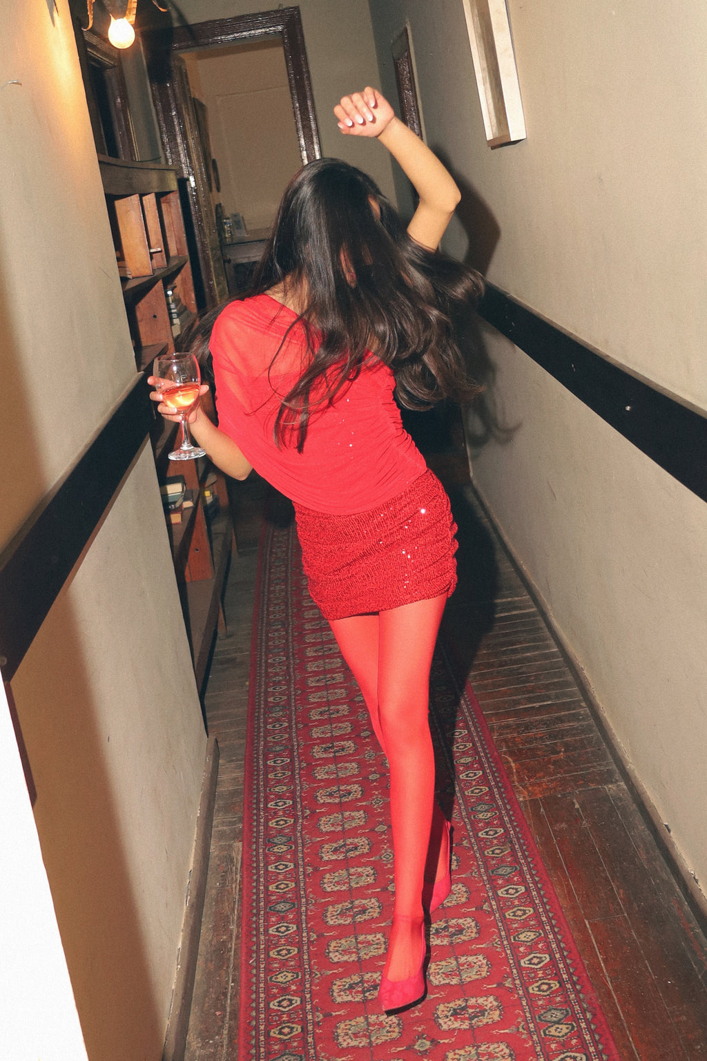 MAGIQUE RED DRESS