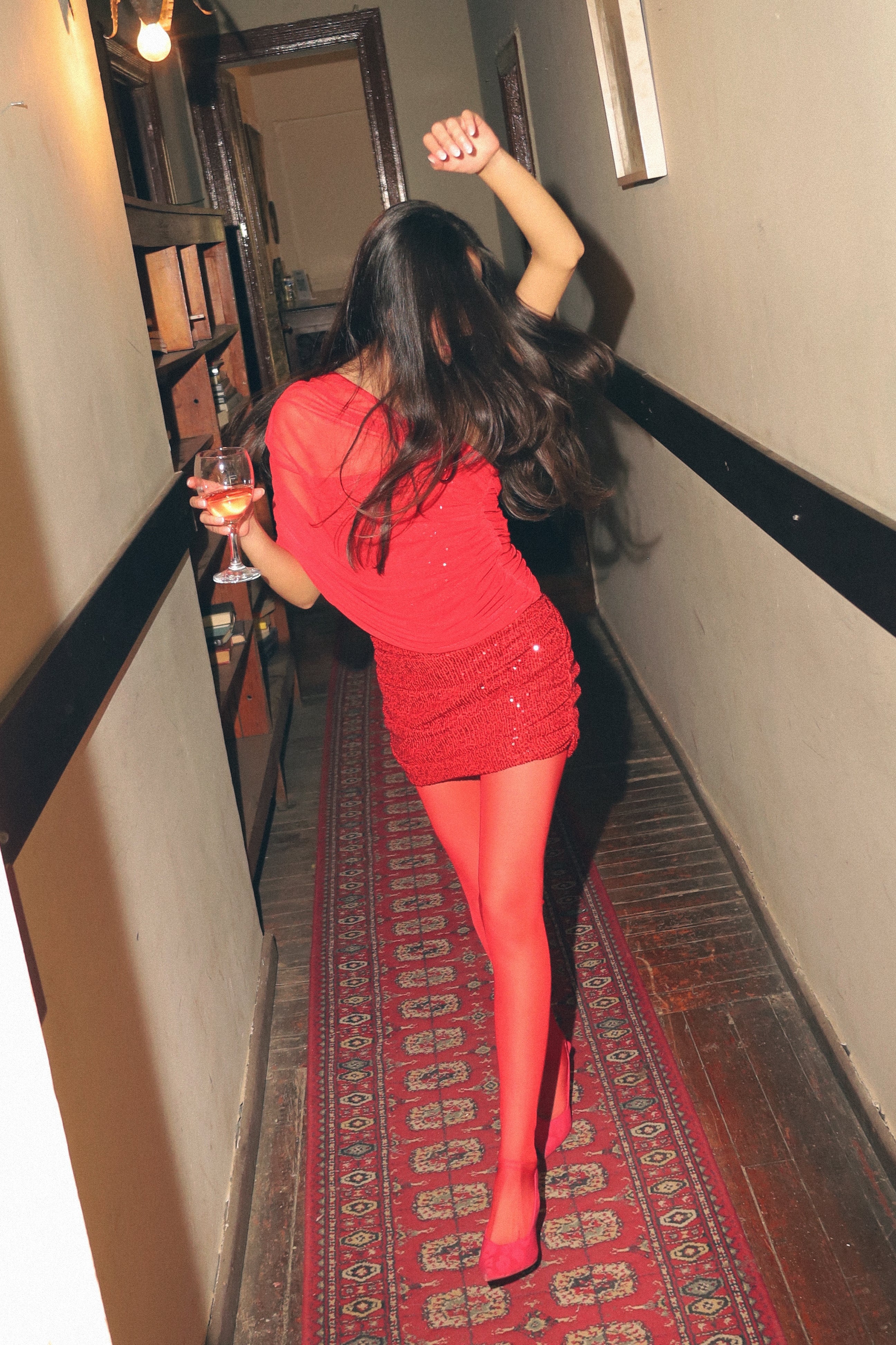 MAGIQUE RED DRESS